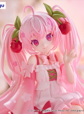 现货哔哩哔哩FuRyu 泡面压 VOCALOID 初音未来樱初音2025景品手办