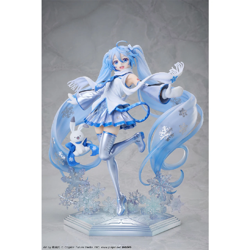 现货哔哩哔哩棵棵动漫初音未来雪未来 SKY TOWN 10周年纪念 手办