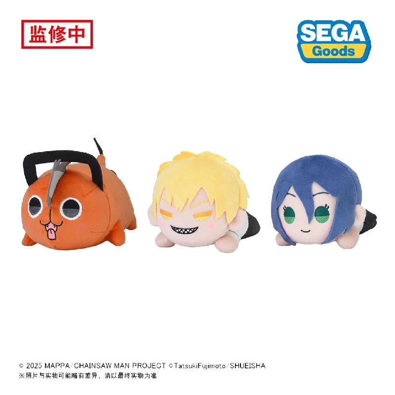 电锯人EX趴趴毛绒玩偶1