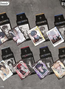 哔哩哔哩2025 bilibiliGoods 时光代理人 M.O.D系列 仿撕拉拍立得