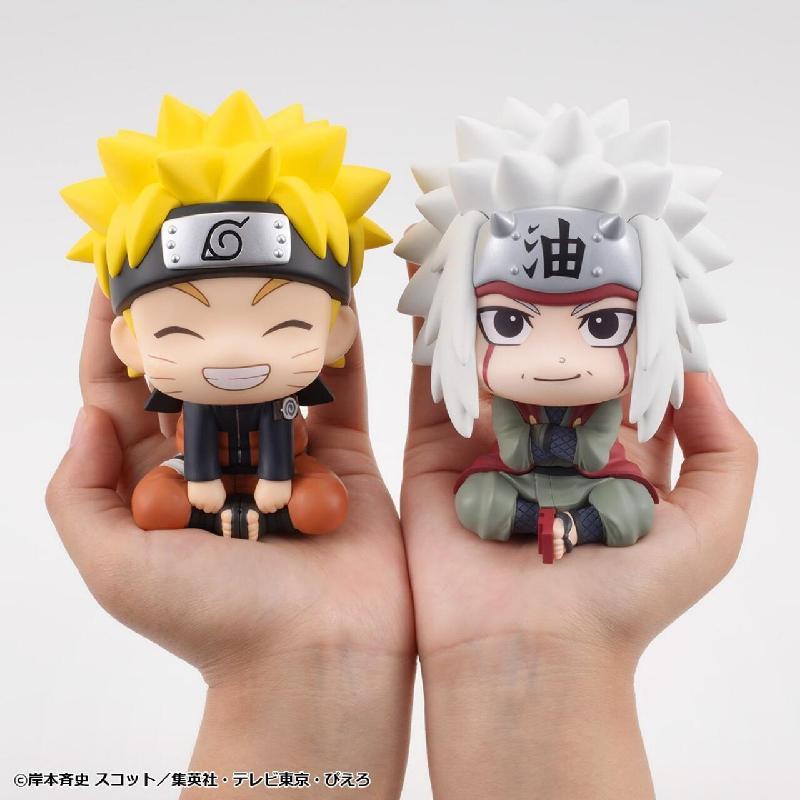 定金哔哩哔哩Megahouse LOOKUP火影忍者 鸣人 自来也 师徒Q版手办图片