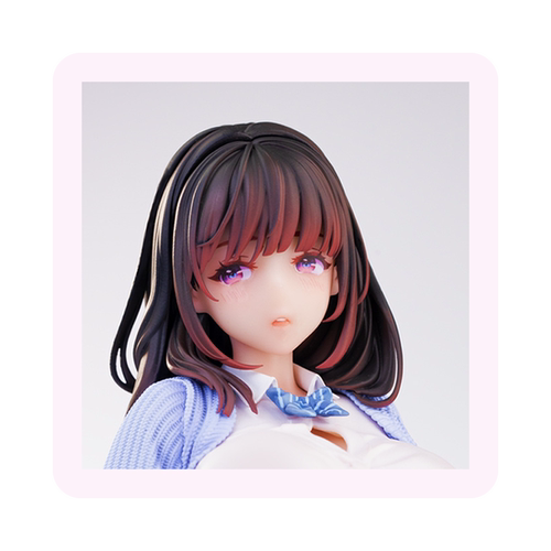 Hapitop浴室妹妹温感漆手办