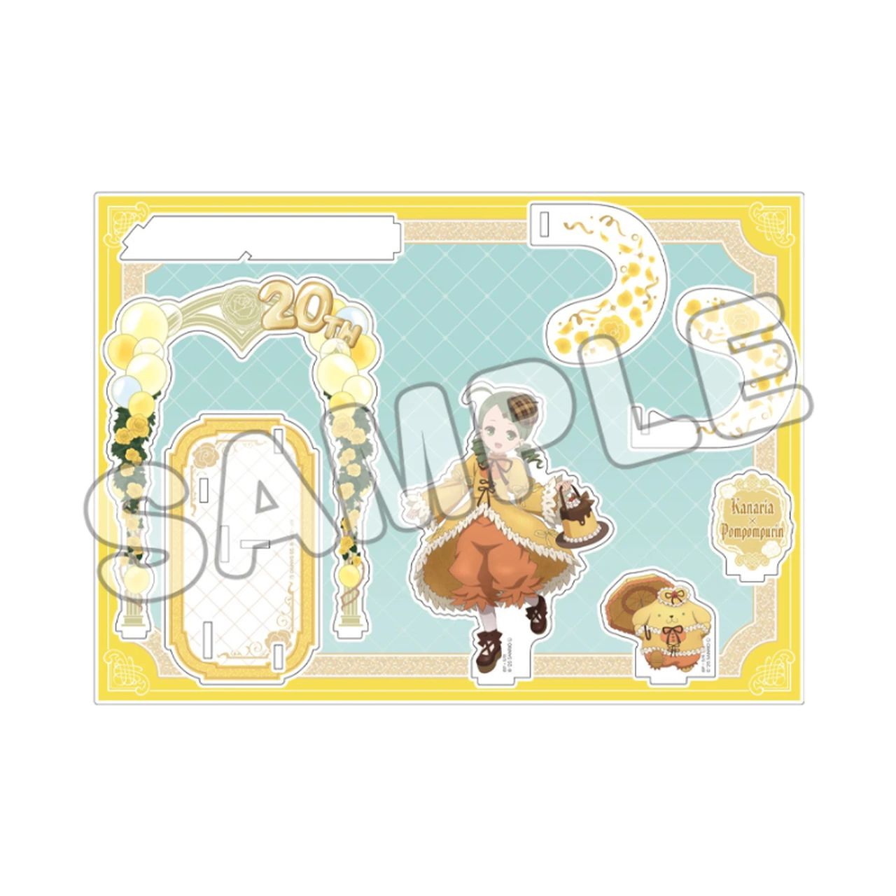 蔷薇少女x三丽鸥/立体亚克力立牌