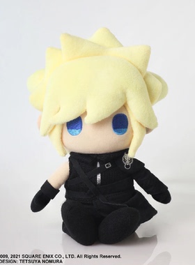 哔哩哔哩SQUARE-ENIX 最终幻想7-圣子降临 毛绒玩偶 克劳德再版