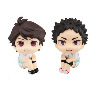 哔哩哔哩MegaHouse LookUP排球少年 岩泉一&及川彻 队服 Q版手办