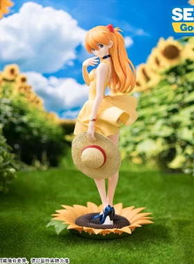 现货哔哩哔哩世嘉 新世纪福音战士 明日香 Summer Dress 景品手办