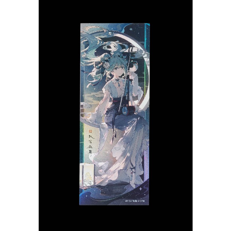 哔哩哔哩VOCALOID初音未来汉宫秋月系列58mm徽章/立牌/流沙装饰画