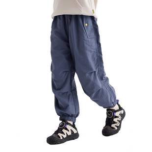 【透气速干】咕噜日记儿童休闲裤新款春夏工装裤男女童运动裤子薄