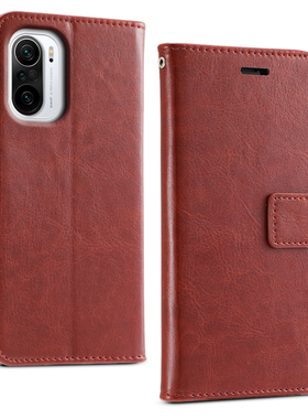 适用redmik40手机壳红米k40翻盖全包高端防摔红米看40保护皮套小米K4O软胶k40 5g男女新款M2012K11AC送膜