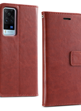 适用vivox60pro手机壳曲面屏vivox60por保护皮套防摔潮viovx60pro翻盖全包软硅胶V2047A男女新款x60pro