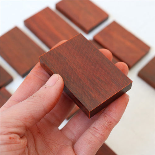 小叶紫檀牌子料犀牛角紫檀雕刻手把件吊坠无事牌贴片戒尺料方块牌