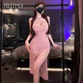 霏慕性感肚兜女成人内衣连衣裙吊带睡衣约会战袍小胸禁欲衣服qqny