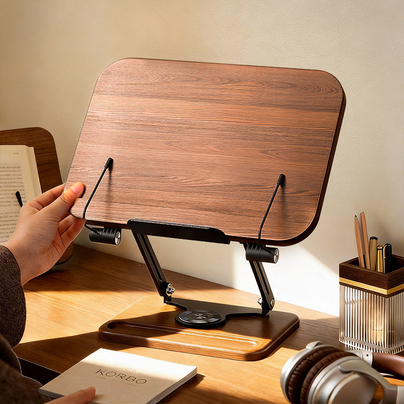 阅读架木质旋转可升降阅读看书支架儿童学习多功能绘本桌面读书阅读架翻书夹书固定书本神器书夹书档伸缩书架,文具电教/文化用品/商务用品,阅读架,淘宝优惠券,粉丝福利购,淘宝优惠卷