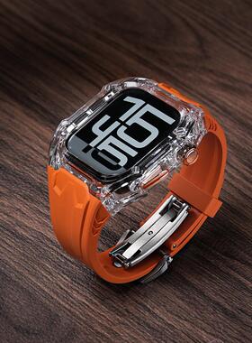 适用AppleWatchUltra3表带iWatchUltra2保护壳AppleWatch11代Ultra改装S11S10苹果iWatch手表带AppleWatchS10