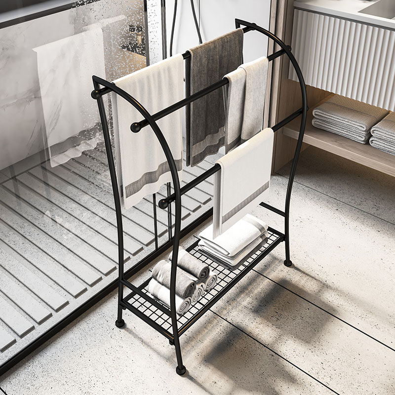 毛巾架落地式浴室免打孔