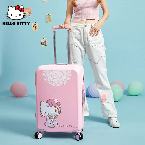 Hello Kitty, милый чемодан, свежая коробка, 20 дюймов