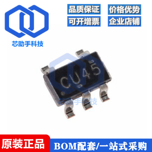 贴片 SN74LVC1GU04DBVR SOT-23-5 单路反相门逻辑芯片