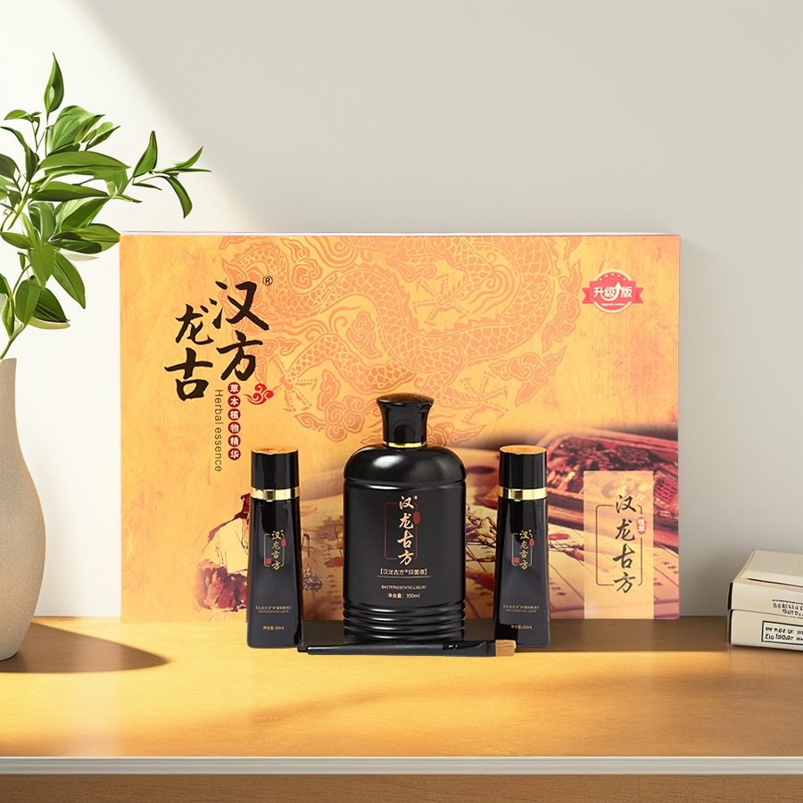 汉龙古方养发套装方传马金威发生长液激活控油止痒植物洗发水包邮图片