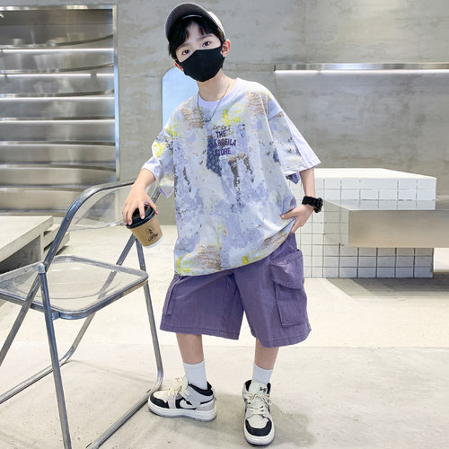 男童夏装套装2026新款