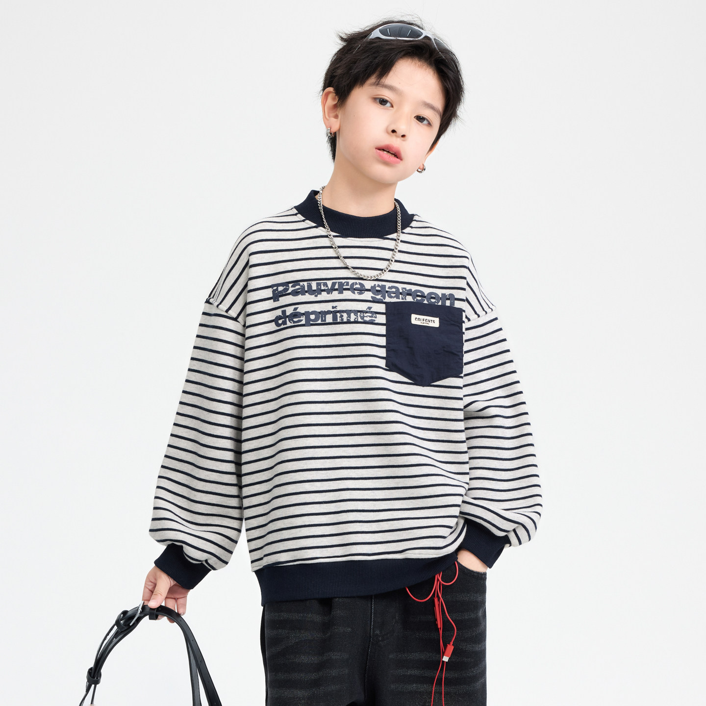 儿童装男童冬装加绒卫衣2025新款中大童加厚冬季男孩上衣秋冬款潮,童装/婴儿装/亲子装,卫衣/绒衫,淘宝优惠券,粉丝福利购,淘宝优惠卷