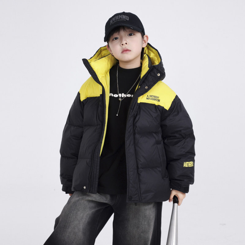 男童秋冬羽绒服2025新款