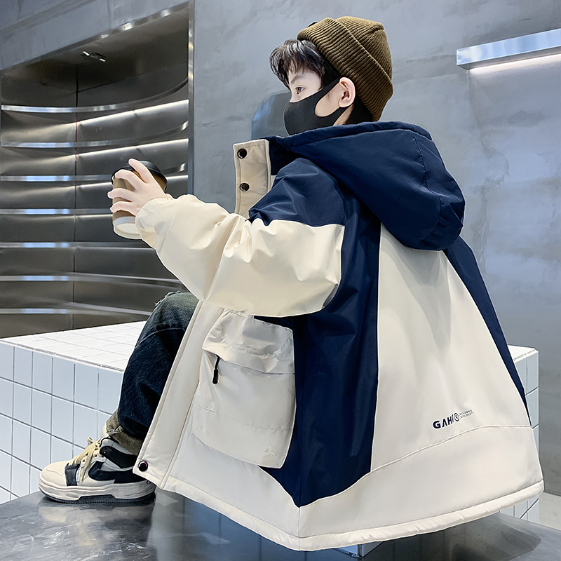 儿童装男童外套秋冬款2026新款衣服冬季男孩加绒加厚中大童冬装潮,童装/婴儿装/亲子装,普通外套,淘宝优惠券,粉丝福利购,淘宝优惠卷