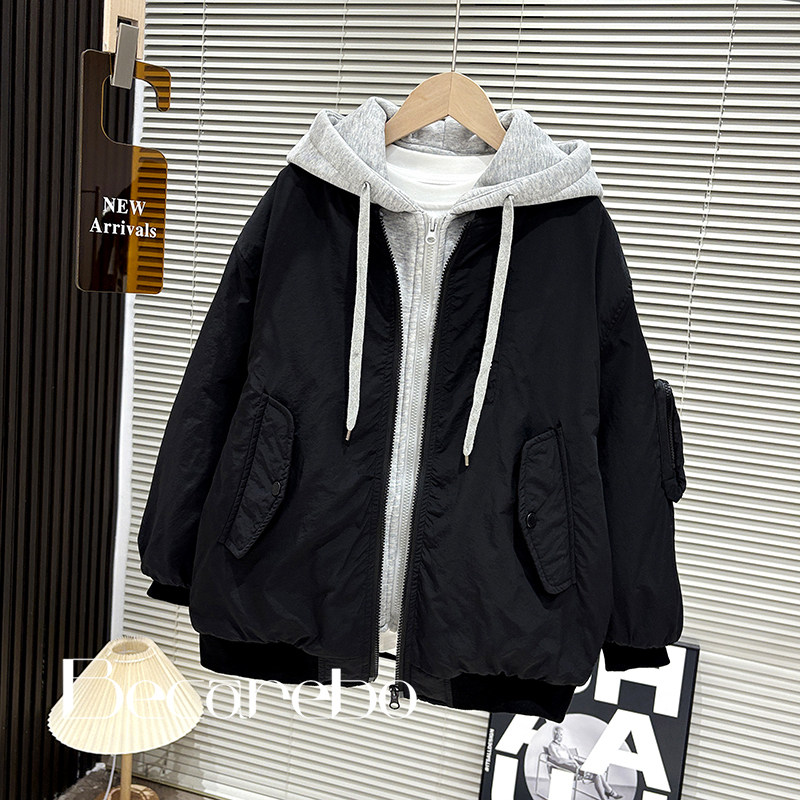 儿童装男童冬装外套2025新款中大童秋冬款夹棉加厚男孩保暖衣服潮,童装/婴儿装/亲子装,普通外套,淘宝优惠券,粉丝福利购,淘宝优惠卷