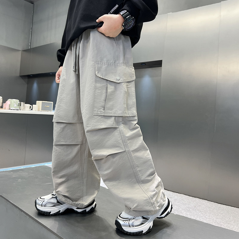 儿童装男童裤子春秋款2026新款春季中大童男孩休闲工装裤春装长裤,童装/婴儿装/亲子装,裤子,淘宝优惠券,粉丝福利购,淘宝优惠卷