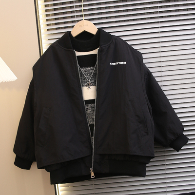 男童秋冬季外套2025新款