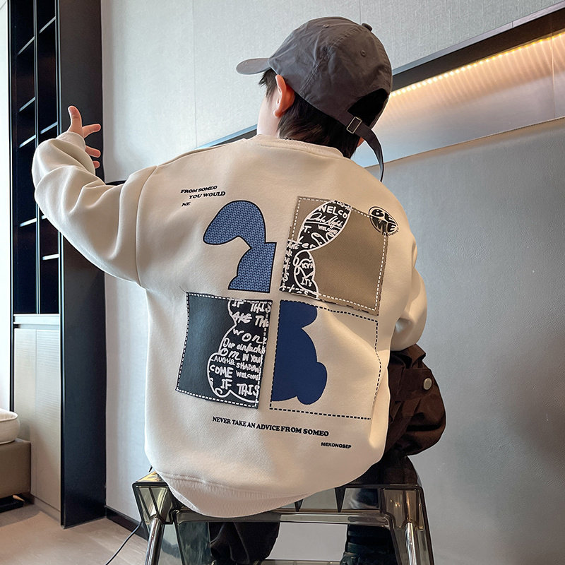 儿童装男童春装卫衣2026新款男孩帅气上衣中大童春秋款衣服春季潮,童装/婴儿装/亲子装,卫衣/绒衫,淘宝优惠券,粉丝福利购,淘宝优惠卷