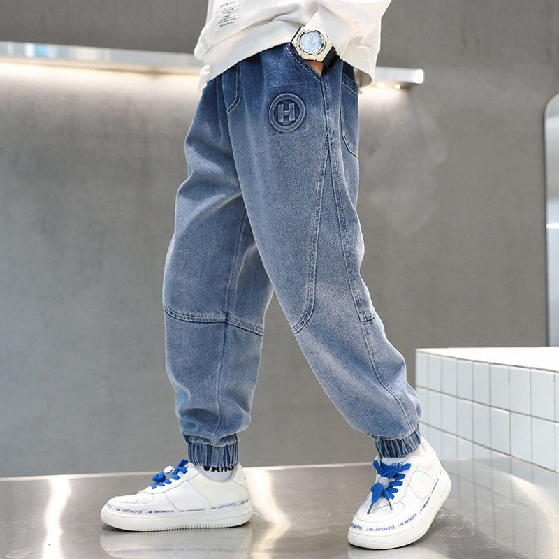 童装男童春装裤子2026年新款春季儿童牛仔裤中大童春秋款男孩长裤,童装/婴儿装/亲子装,裤子,淘宝优惠券,粉丝福利购,淘宝优惠卷