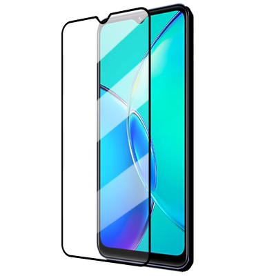 适用VivoY33T/Y124G黑边钢化膜