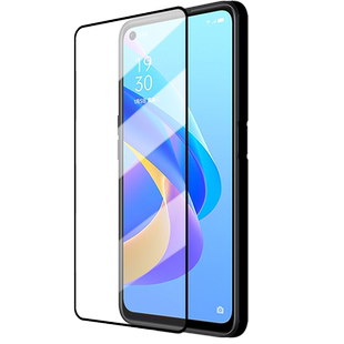 适用OPPO A36 4G黑边钢化膜PESM10大视窗无白边手机钻石膜OPPOA36全屏高清抗指纹护眼防蓝光防摔爆屏幕保护膜