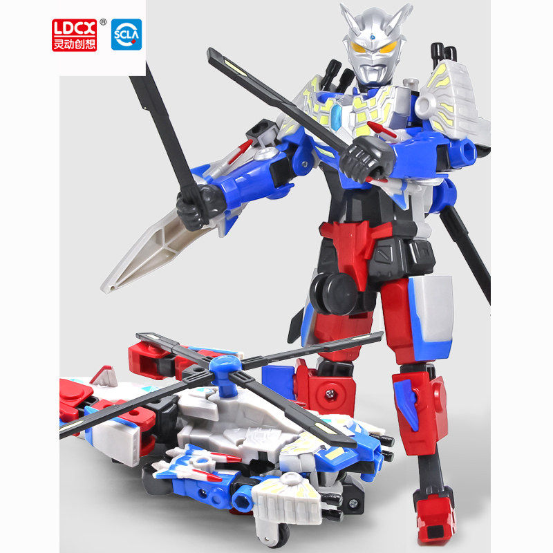 赛罗奥特曼变形玩具机器人金刚飞机塞罗迪迦机甲汽车儿童5岁7男孩