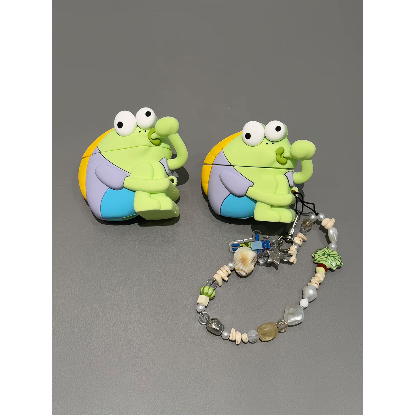 人气新款可爱比奇堡吃手指路人鱼适用AirPods4代耳机壳苹果无线蓝牙AirPodsPro2代软1/2代硅胶3代防摔Pro三代