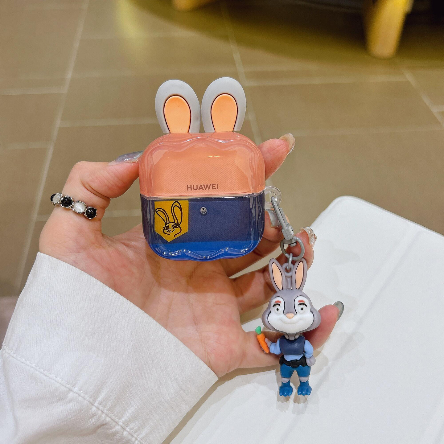 情侣可爱疯狂动物城尼克朱迪适用华为freeclip二代耳机壳蓝牙耳夹freebudsse2/se3防摔Pro3/Pro4保护5i/6i/7i,3C数码配件,耳机保护套,淘宝优惠券,粉丝福利购,淘宝优惠卷