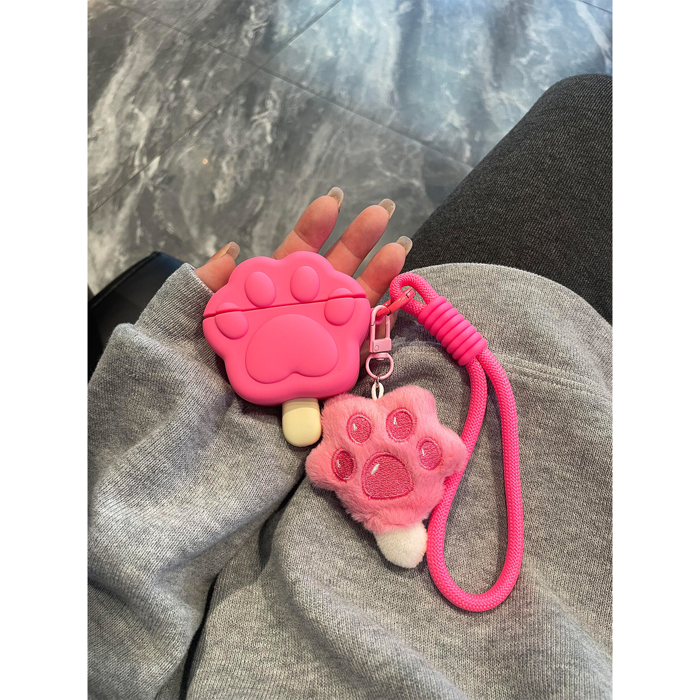 ins疯狂动物城可爱粉色爪爪冰棍适用AirPods4代耳机壳苹果AirPodsPro3代蓝牙1/2/3软硅胶Pro2防摔Pro三代女款,3C数码配件,耳机保护套,淘宝优惠券,粉丝福利购,淘宝优惠卷