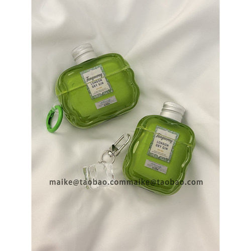 创意立体瓶盖添加利金酒适用AirPods4代耳机壳Pro3代苹果无线蓝牙AirPodsPro2代软1/2代硅胶3代防摔Pro二代女