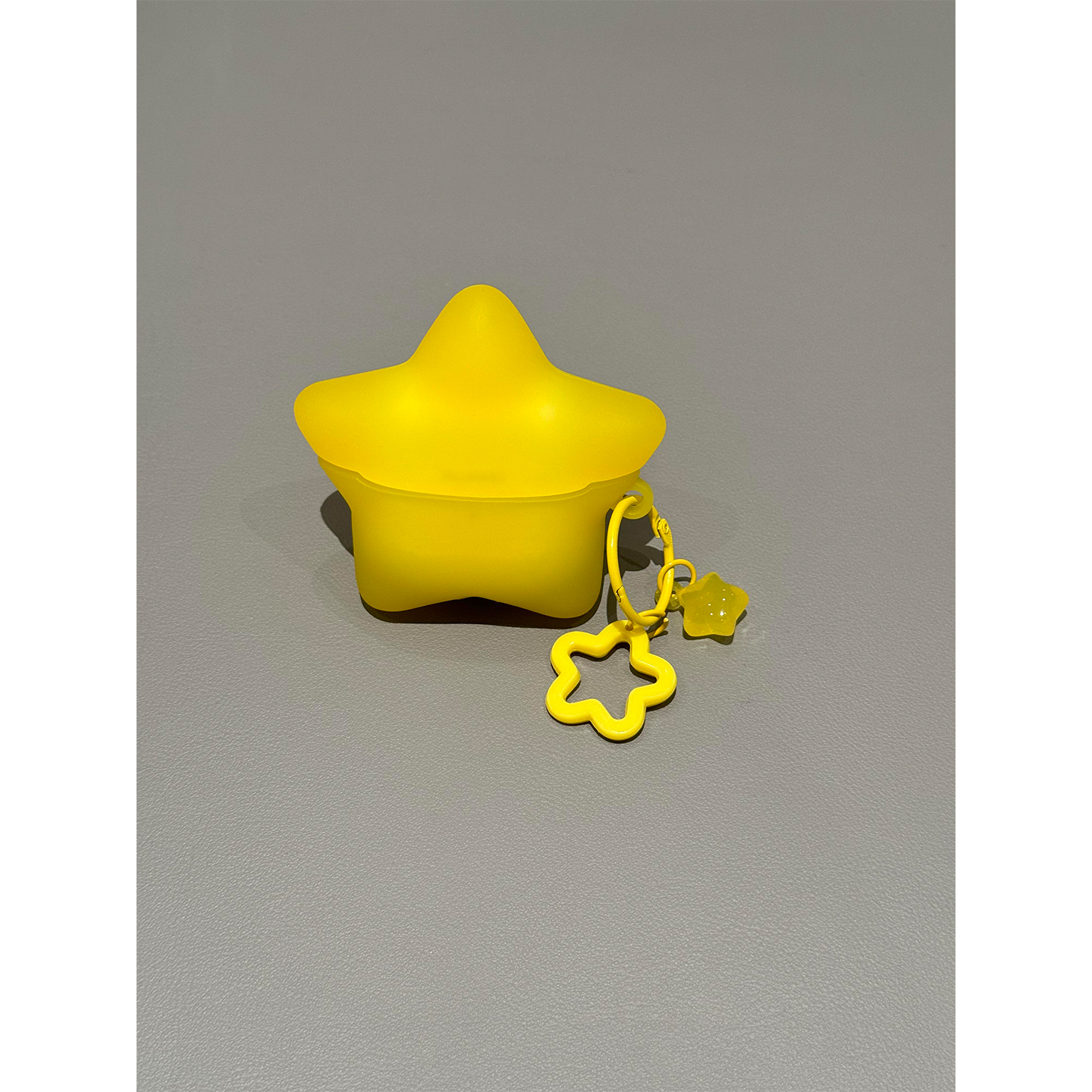 个性多巴胺果冻黄色星星适用华为pro4蓝牙freebuds7i/6i耳机壳软freeclip2代/5i硅胶Pro3保护se3防摔SE2女se4