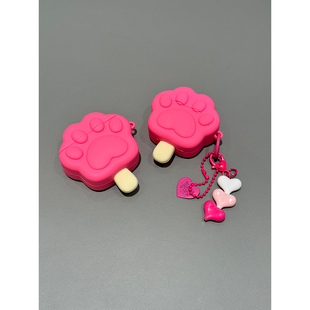 可爱疯狂动物城爪爪冰棍适用AirPods4代耳机壳苹果AirPodsPro3代无线蓝牙1/2/3代软硅胶Pro2防摔Pro三代女款