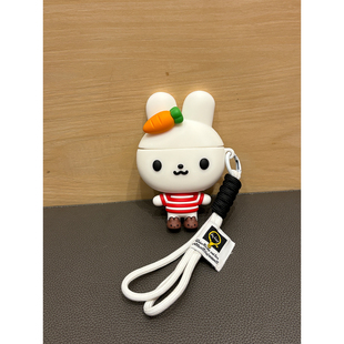 卡通可爱纯真兔防尘塞适用AirPods4代耳机壳苹果AirPodsPro3代软硅胶1/2/3代防摔Pro2代女款Pro三代无线蓝牙