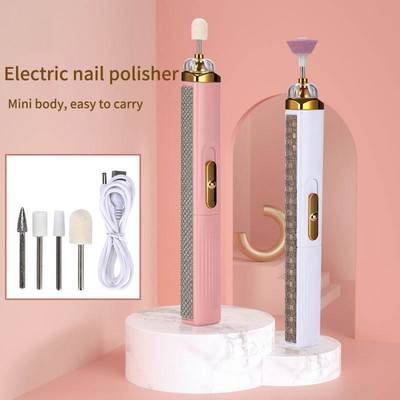 Salon Nails Kit Electronic Nail File Full Manicure Pedicure