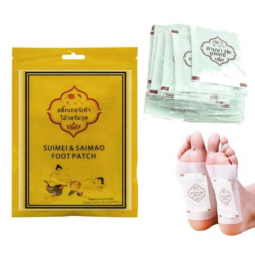Thailand lANNA Detox Foot PatchBody Toxins Feet Slimming