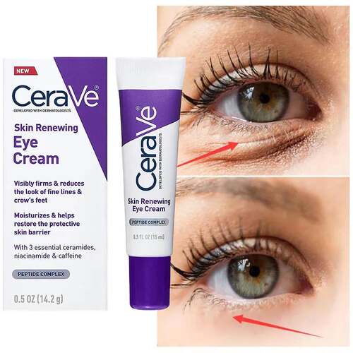 15ML CeraVe Niacinamide Anti Wrinkle Eye Cream Anti Dark Cir