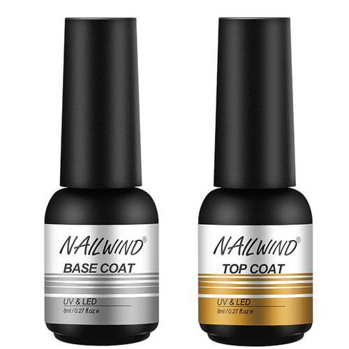 Nail primer Nailwind Top Base Coat All For Manicure Gel Varn
