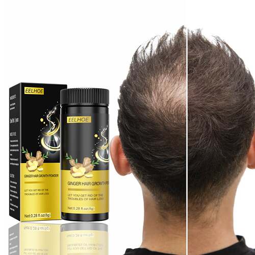 ginger hair care powder moisturizing nutrition strong anti-b