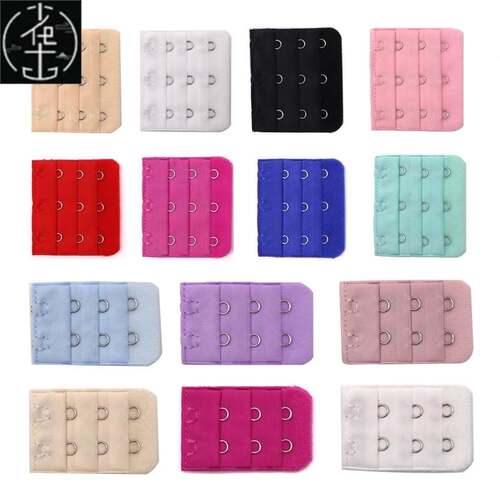 5Pcs Lingerie Bra Extender Extension Adjustable Belt Buckle