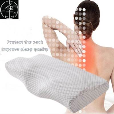 Memory Foam Pillow for Neck Pain Cervical Pillows 记忆棉枕头