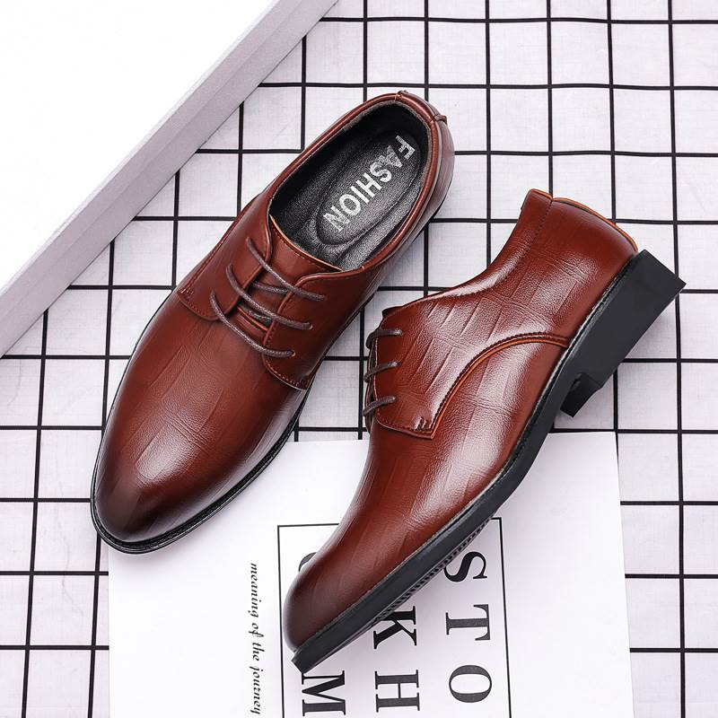 Pointy men's large size cheap leather shoes 48 47大码便