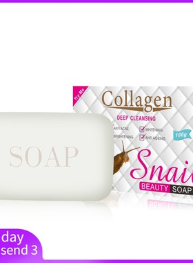 Snail Essence Soap Collagen Eliminates wrinkles Remove Acne